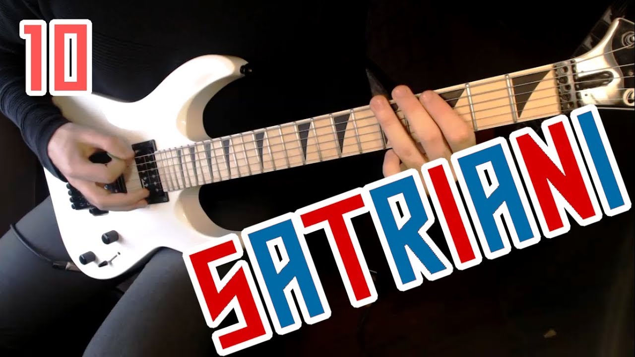 10 Awesome Joe Satriani Rhythm Guitar Riffs