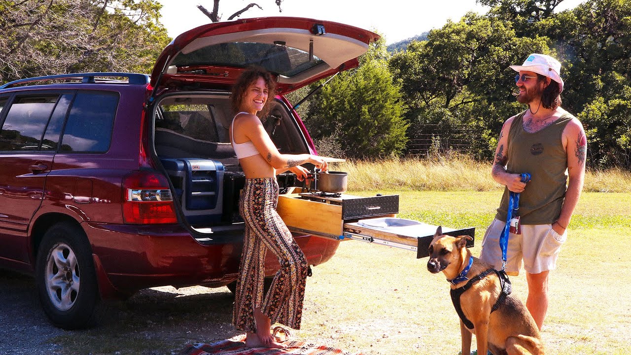 SUV Camper Conversion TOUR (VAN LIFE FOR CHEAP - we spent $700)