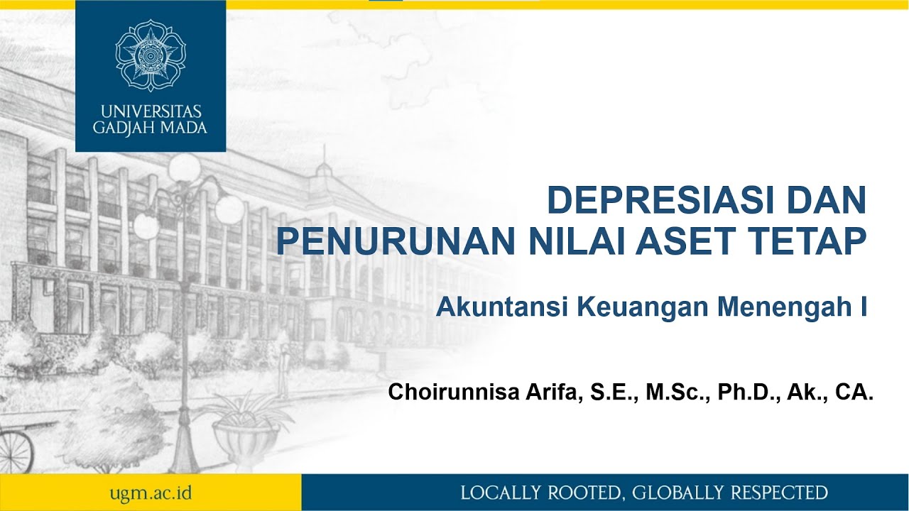 AKM I.9.  Depresiasi dan Penurunan Nilai
