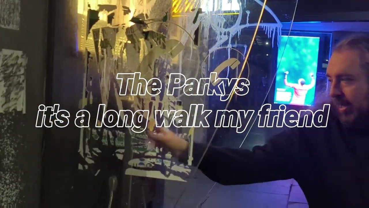 It's a long walk my friend 