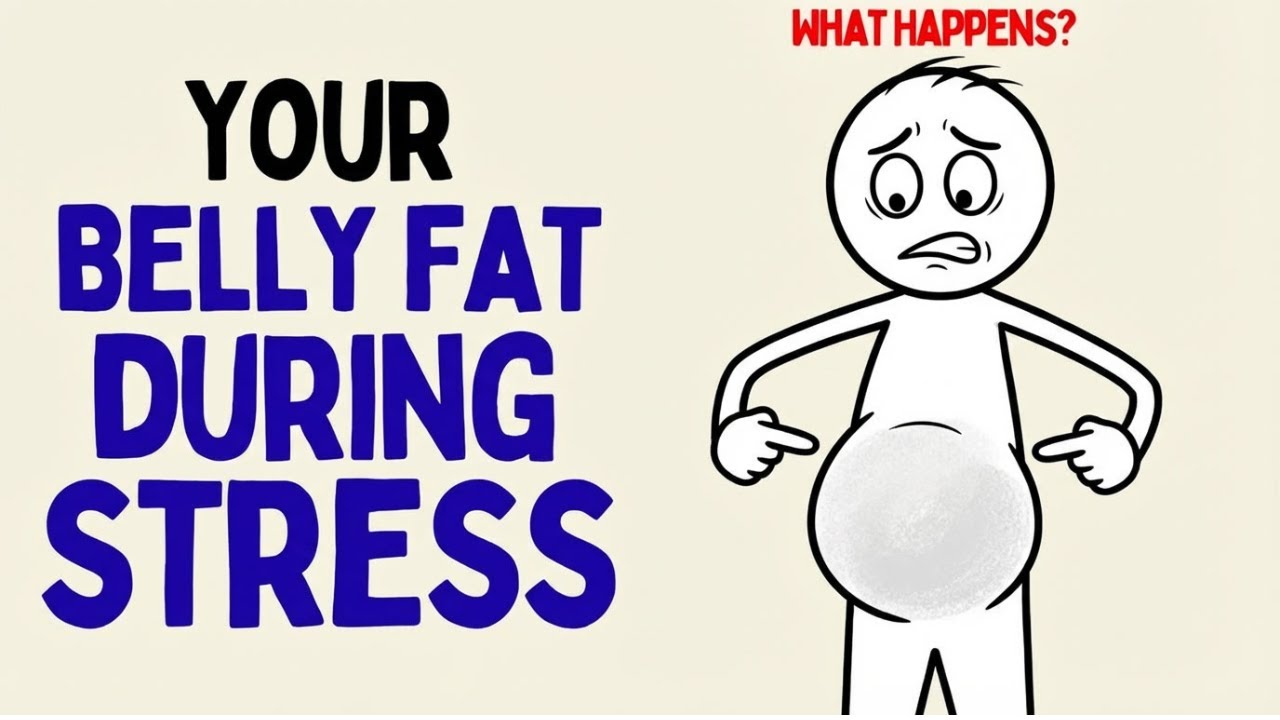 The Real Reason Stress Makes You Gain Belly Fat (Science Explained)
