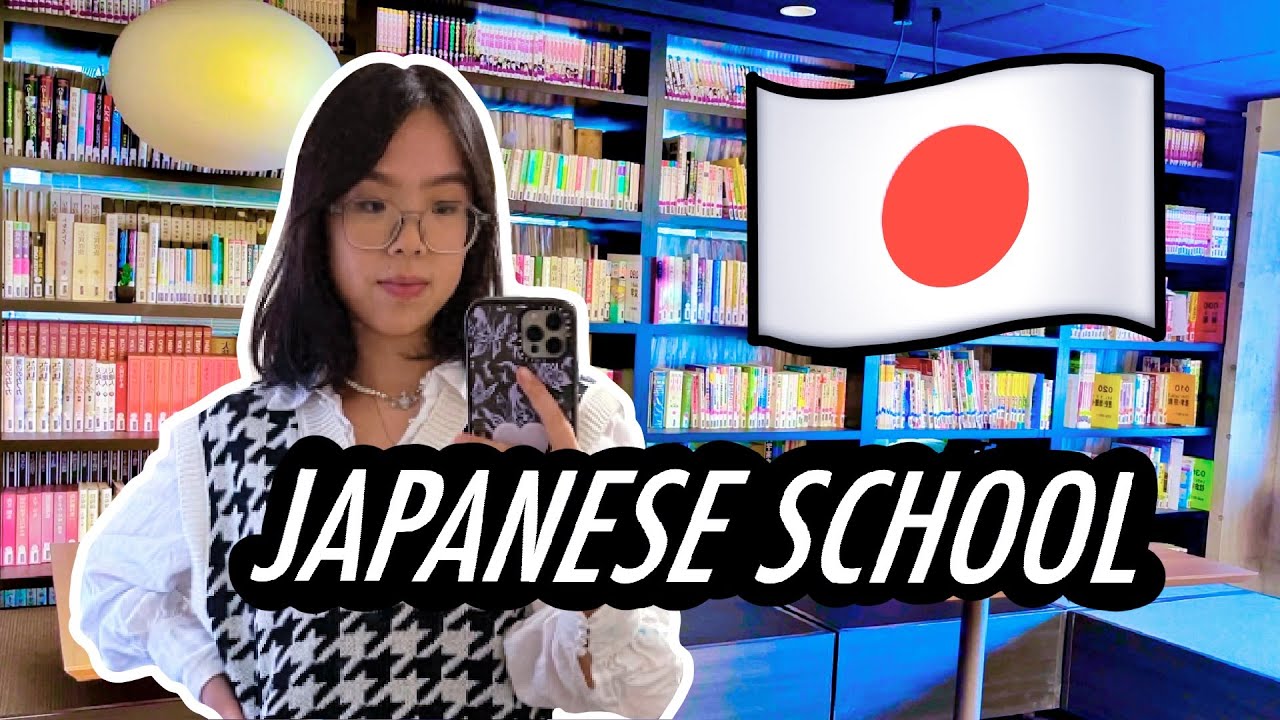how i study japanese at language school in tokyo, japan