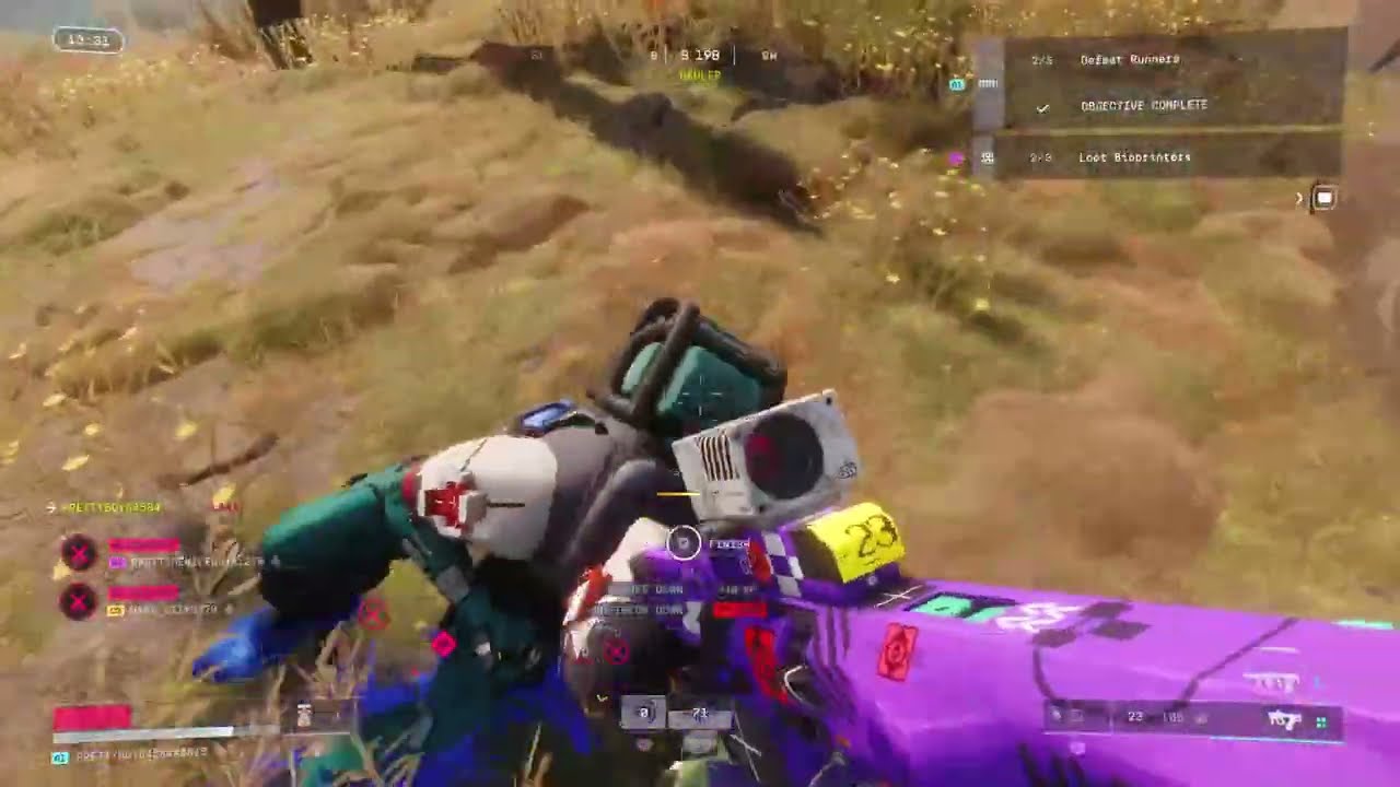 1 VS 3 clutch team wipe #marathonbungie 