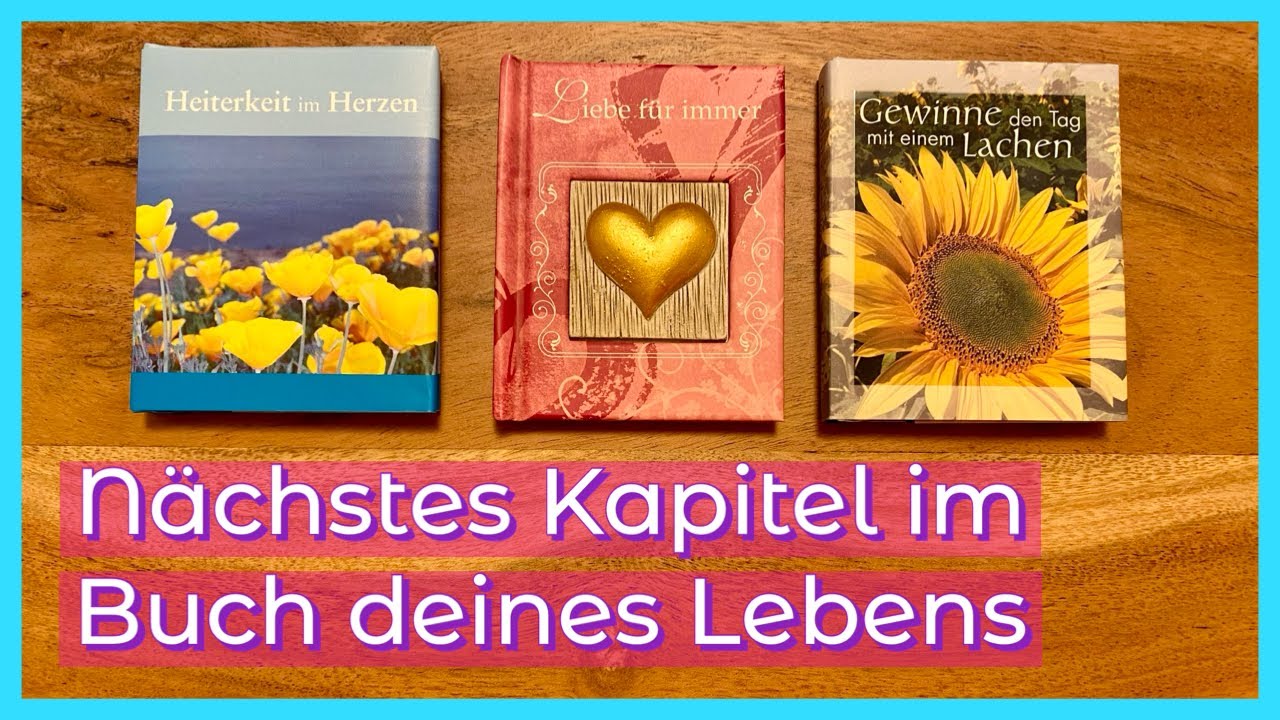 Welches Kapitel im Buch deines Lebens wird jetzt aufgeschlagen? 💫 Was ist wichtig? ✨