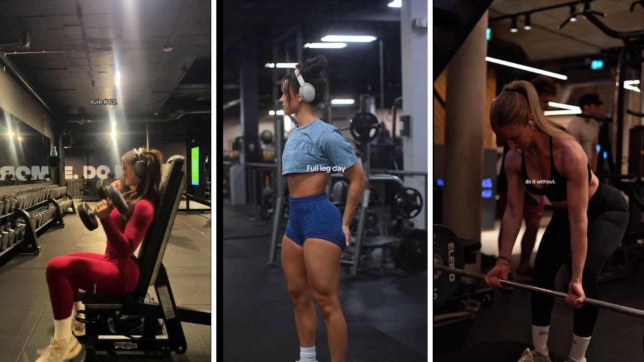 GYM time with me tiktok compilation 3
