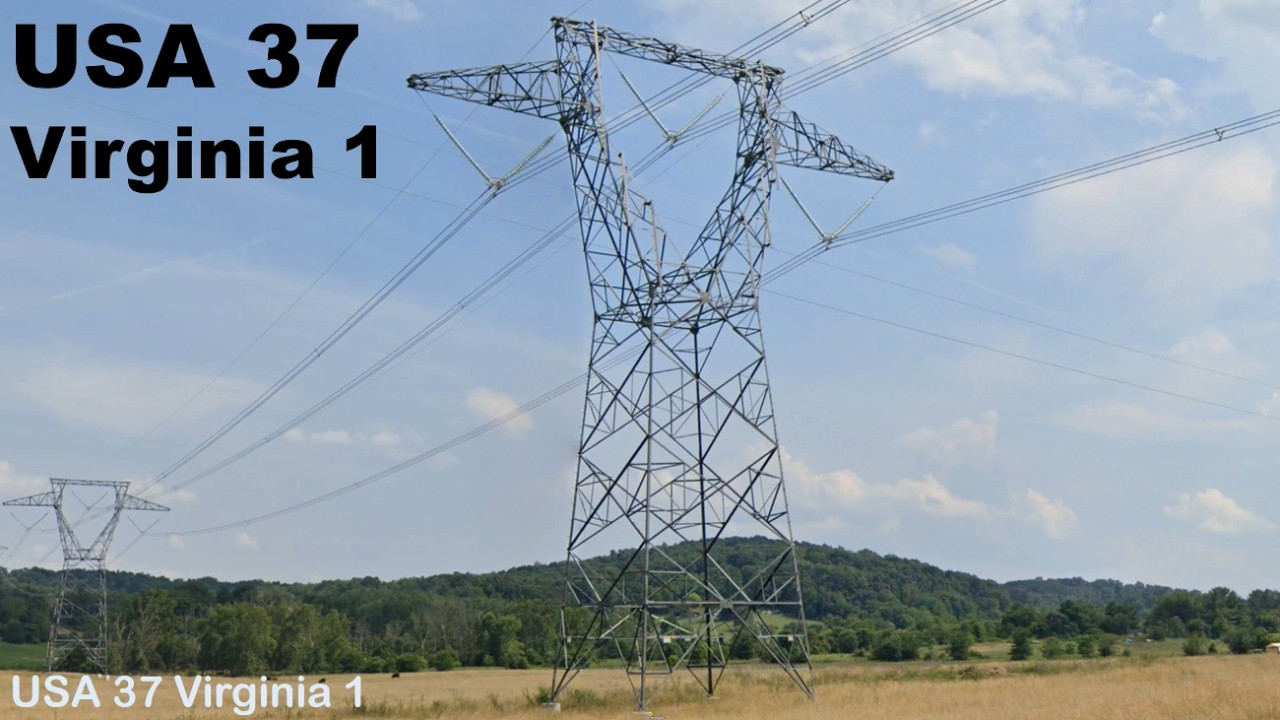 USA37 Power lines in Virginia 1. (219)