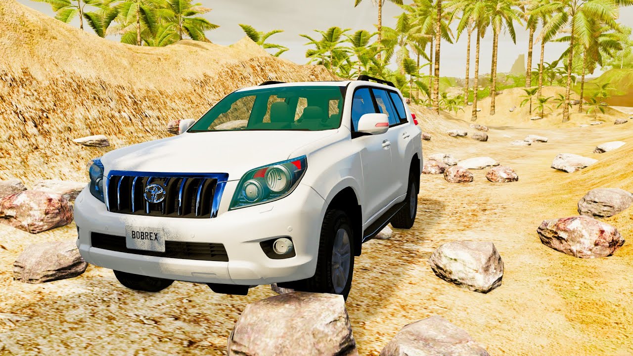 BeamNG Drive - Toyota Land Cruiser Prado 150 - Off Road Test -