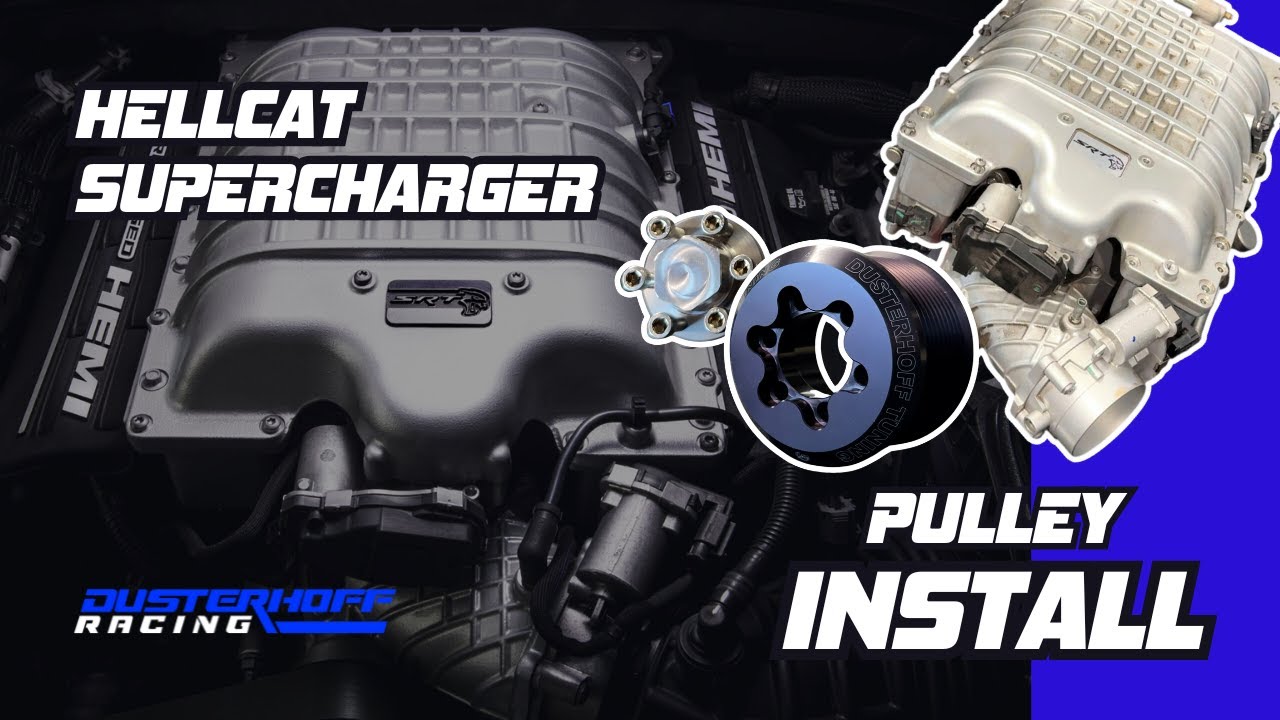 How-To: Hellcat Supercharger Pulley Install (Ram TRX - Dusterhoff Racing)