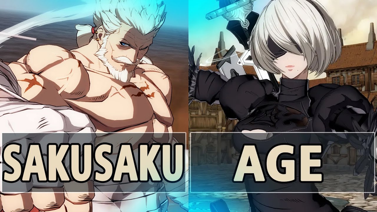 GBVSR:🔥Sakusaku (Soriz) Vs age (2B)🔥| High Level Gameplay.