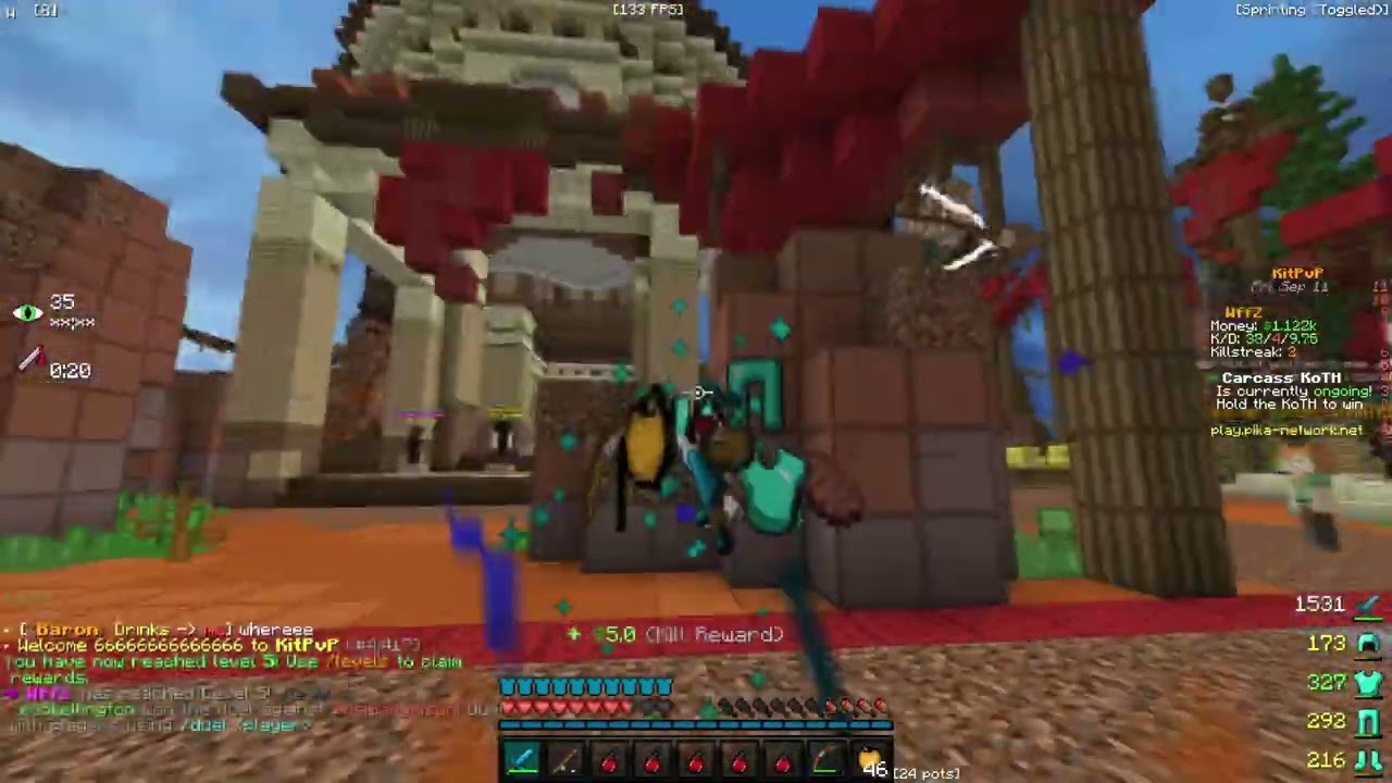 Last video (server fell off)