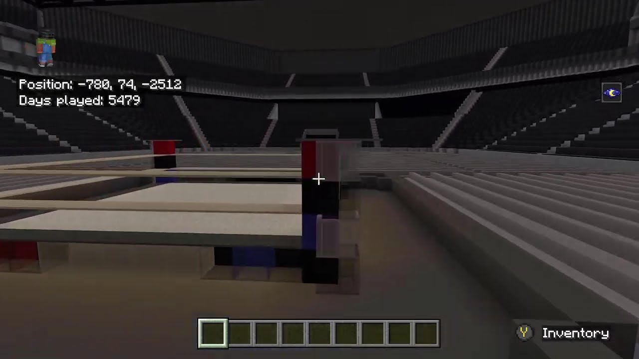 wwe survivor series 2021, Barcleys center Minecraft