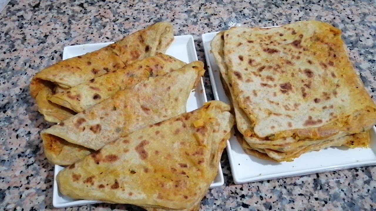 مسمن معمر بالخضر ومعجون بالقمح والخميرة البلدية صحي ولذيذ