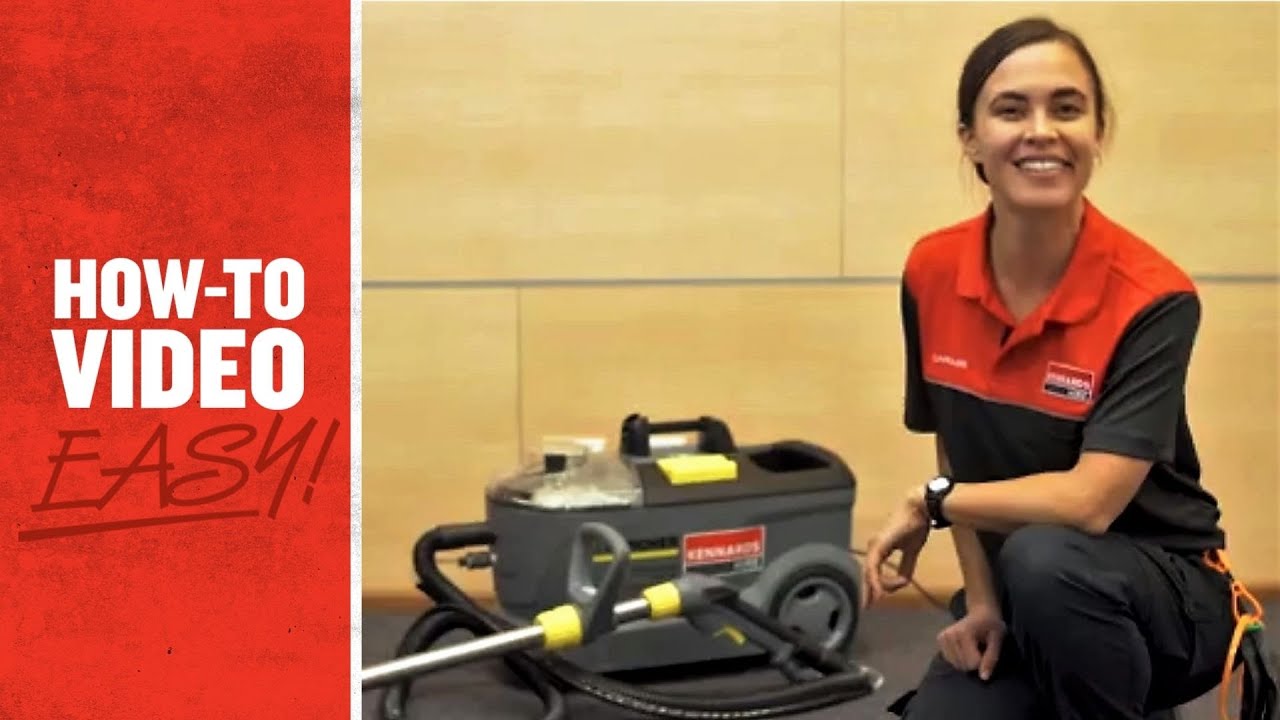 How to Use a Carpet Shampoo Machine