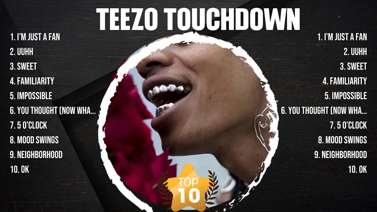 Teezo Touchdown Greatest Hits 2024 Collection - Top 10 Hits Playlist Of All Time