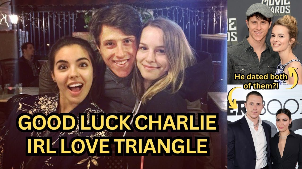 IRL Good Luck Charlie Love Triangle - Bridgit Mendler, Shane Harper & Samantha Boscarino DRAMA