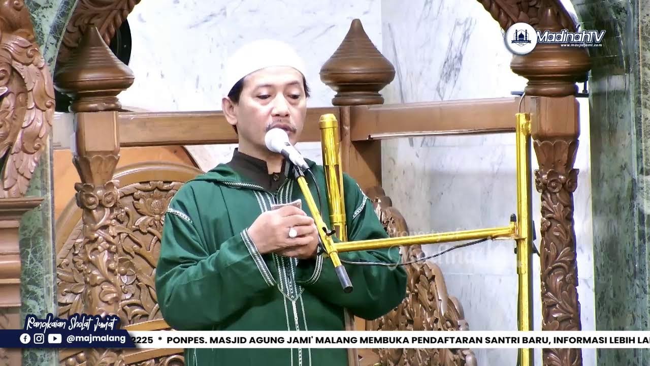 🔴 LIVE | Rangkaian Khutbah Jum'at bersama Ustadz Dr. H. Muhammad Ali Abror, M. Pd (20/02/2026)