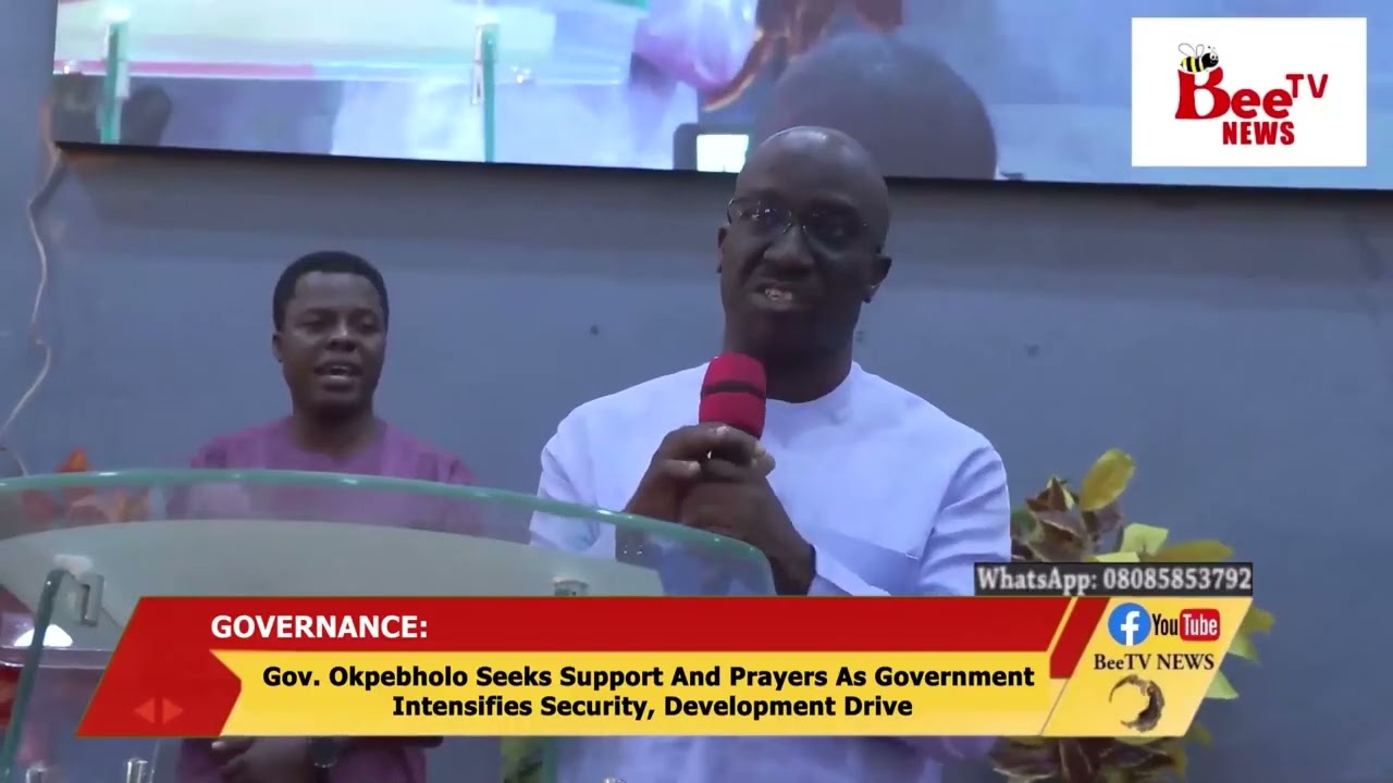 Gov., Okpebholo Seeks Support And Prayers As Government Intensifies Security, Development Drive.