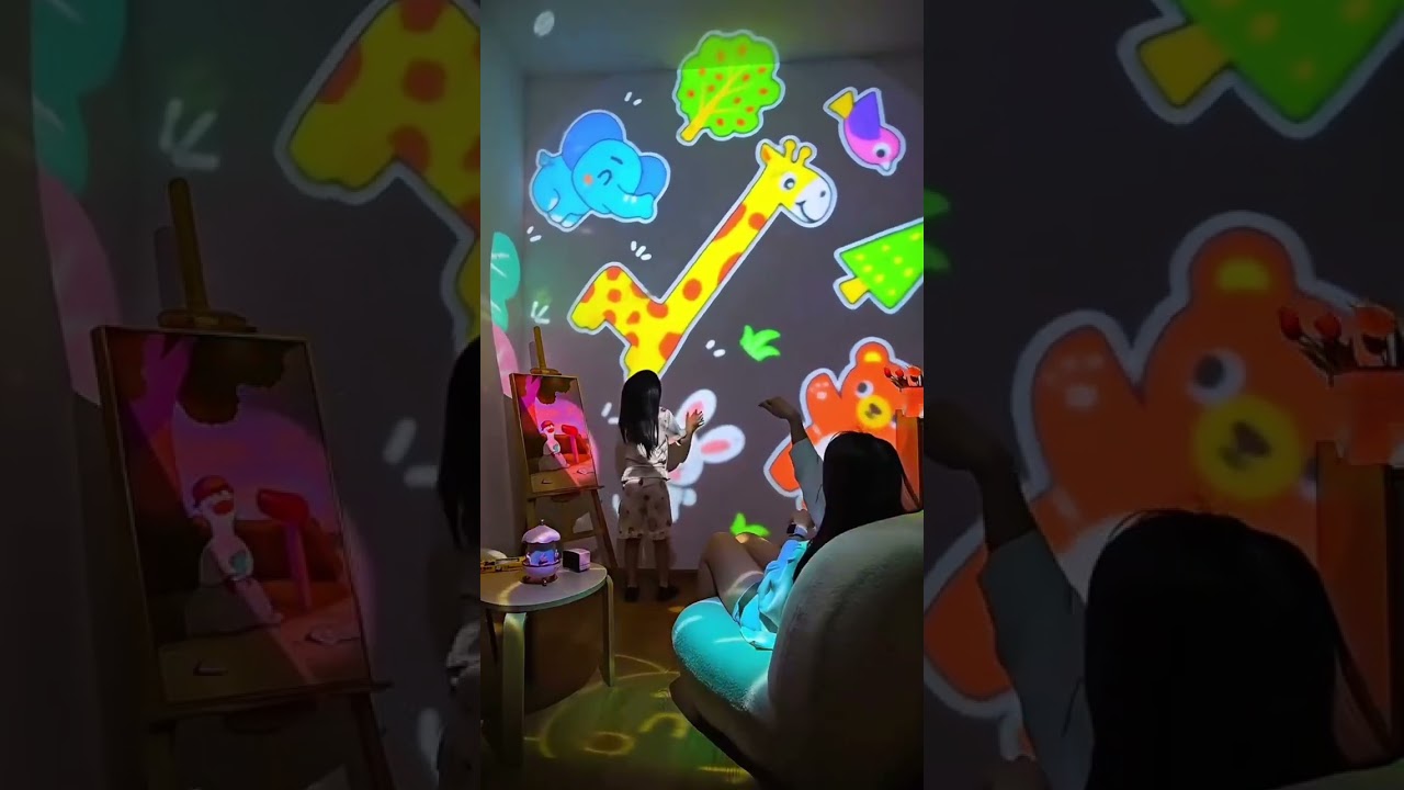 Projetor Infantil com luzes de animais#projetorluzinfantil#projetor #luzesencantadas#barrospay