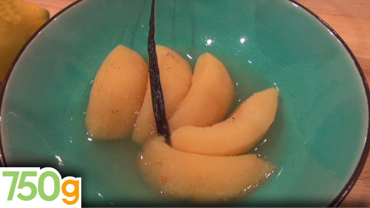 Coings pochés trop faciles ! - 750g