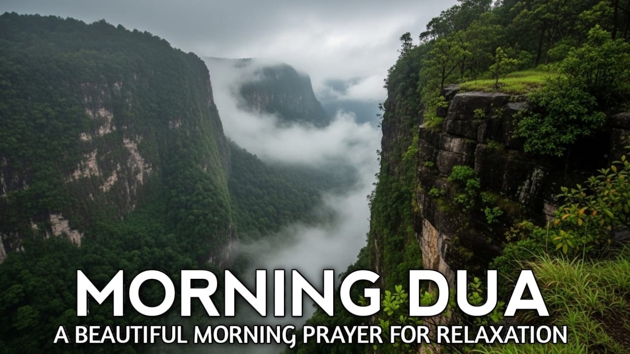 Morning Dua  SURAH AL-QUR'AN, ARABIC AND ENGLISH أذكار الصباح كاملة بدقة عالية بصوت عمر هشام العرب