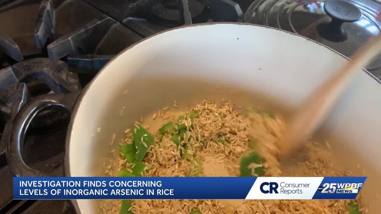 Consumer Reports finds arsenic in rice products, urges safer cooking practices