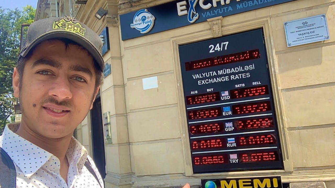Baku Money Exchange Azerbahijan Currency Exchange | Azerbahijan Currency Show 