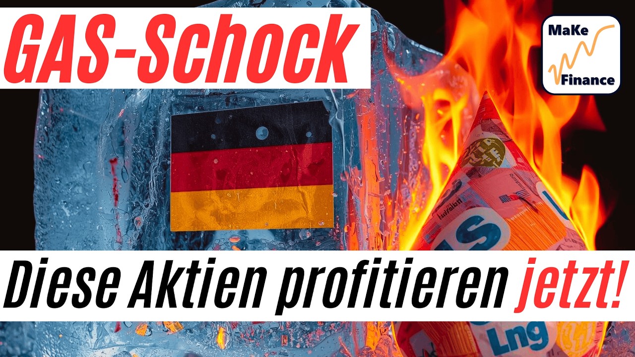 Gas-Schock in Deutschland! ❄️ M&uuml;ssen wir frieren? Diese 3 Aktien profitieren extrem!