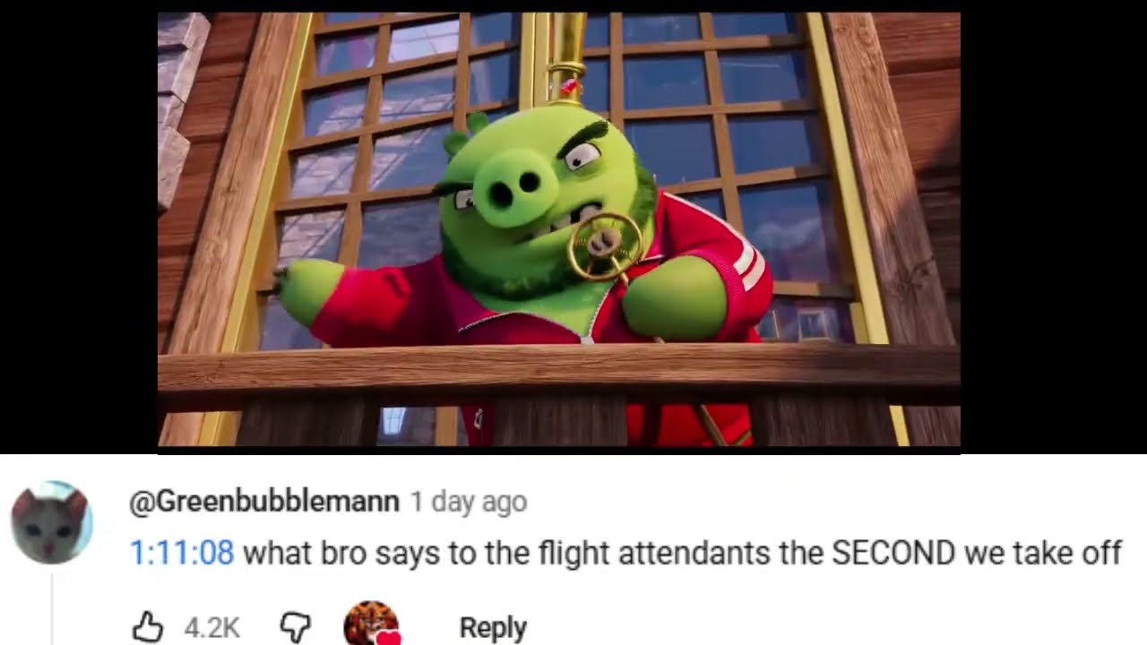 The Angry Birds Movie Comments Compilation