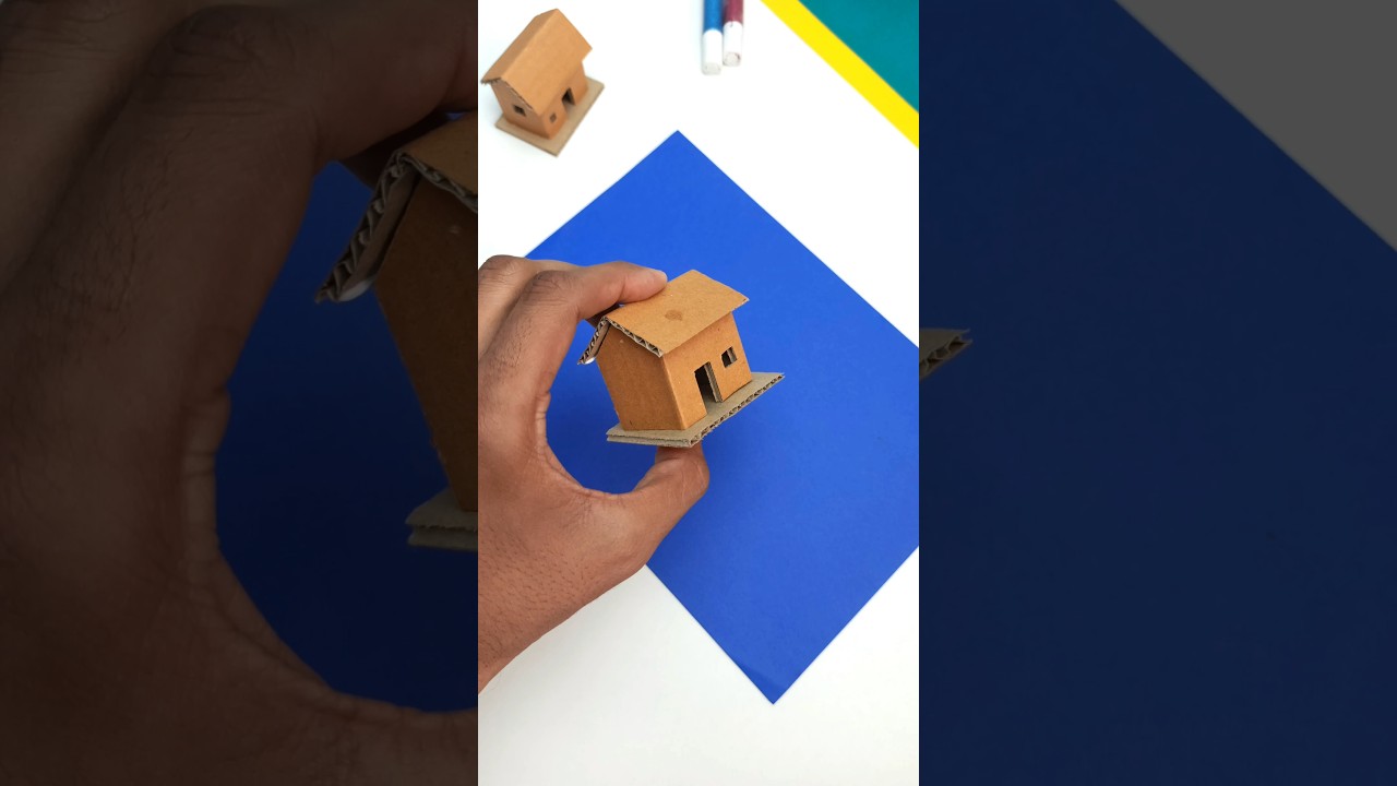 🔥 Make easy cardboard House