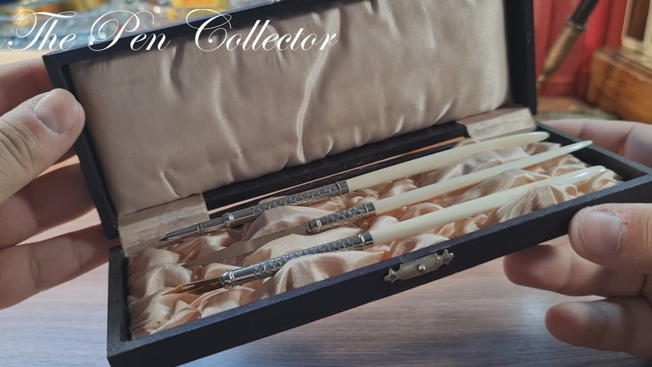 UNBOXING Antique Writing Instruments Set