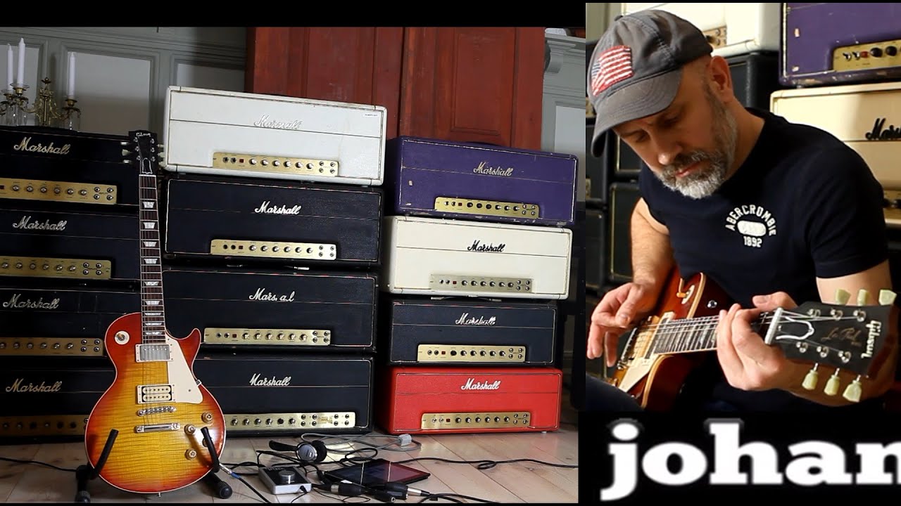 Marshall Plexi Comparison JTM50 Vs JTM45 Vs Super Tremolo Vs JMP50 Vs Super Lead Vs Super Bass Vs PA