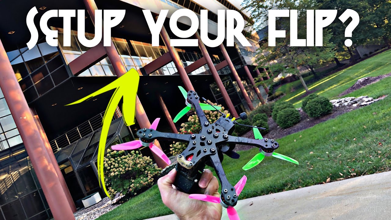 How to SETUP your EPIC FLIP? | FPV Freestyle | FPV BASICS!