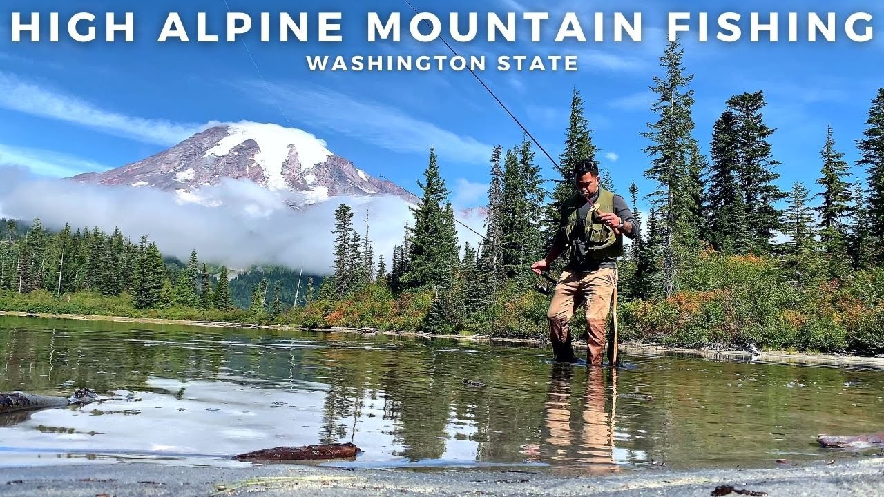 High Alpine Mountain Trout Fishing
