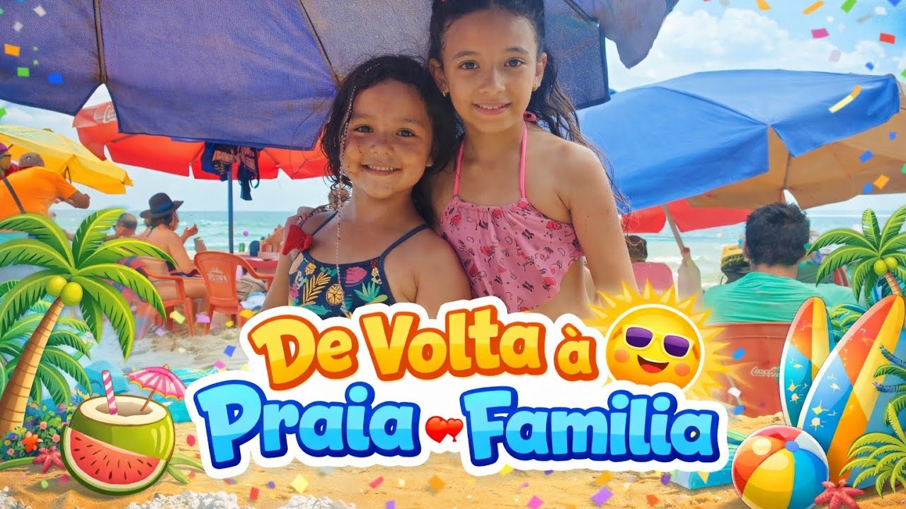 Férias Brasil #2026. Hoje curtindo com a amiguinha e família 🥰
