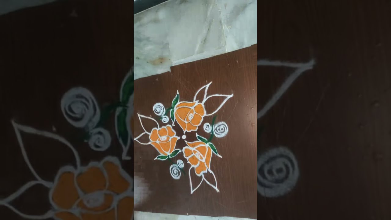🎨 லைவ் ரங்கோலி டிசைன் | அமைதியும் அழகும் ஒரே நேரத்தில்