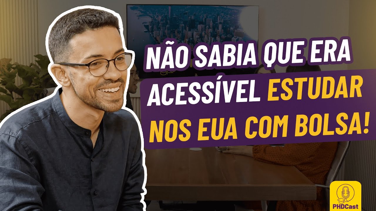 Arquiteto aprovado em mais de 5 aplicações para mestrado nos EUA | Matheus Costa - PHDCast (Ep. 8)
