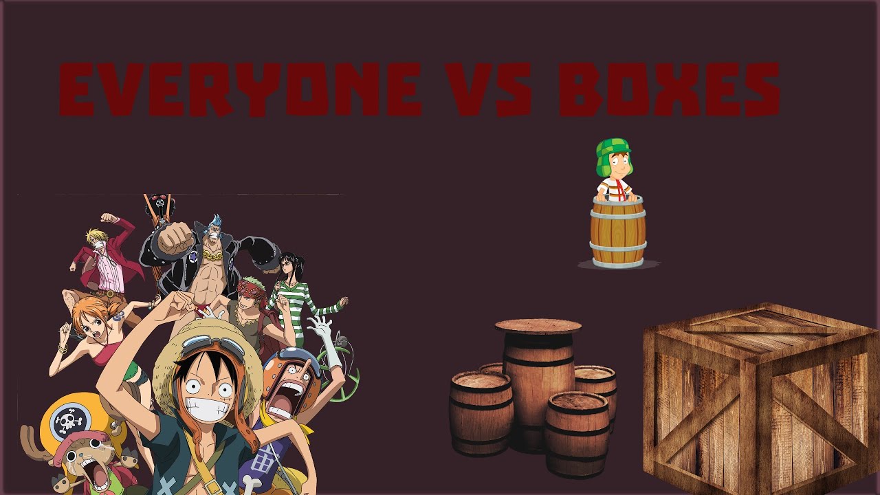 Destroying boxes and barrels for 2 minutes straight (OPBR)