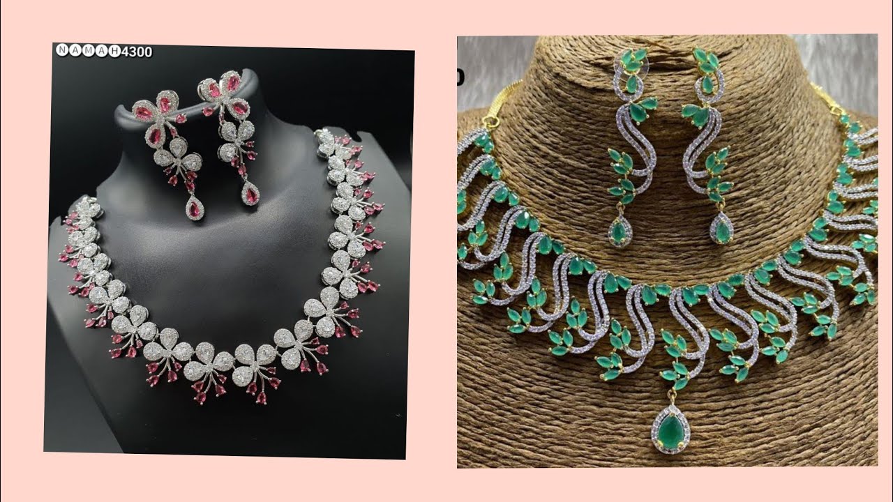 Latest Necklace jewelry collection 2025|| Trendy beautiful beads jewelry seats for girls||