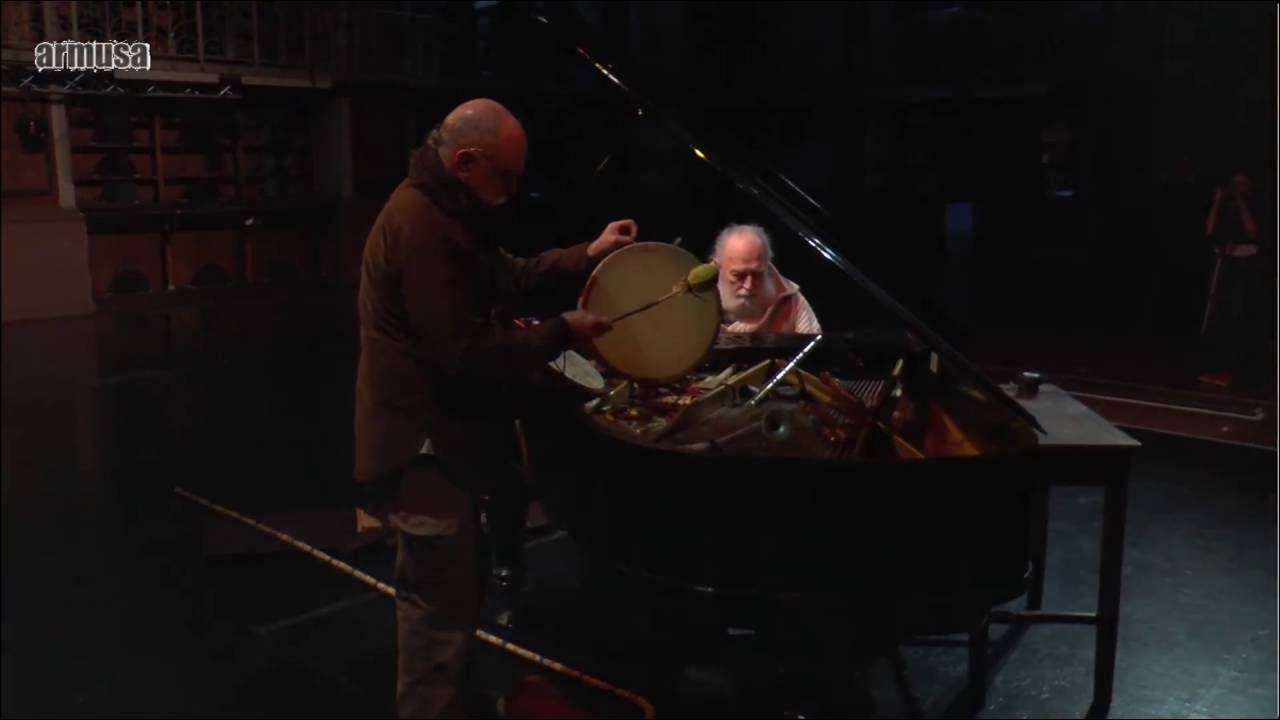 Roque de Pedro y Ramiro Larra&iacute;n, improvisaci&oacute;n para el Archivo Armusa, Julio de 2016.