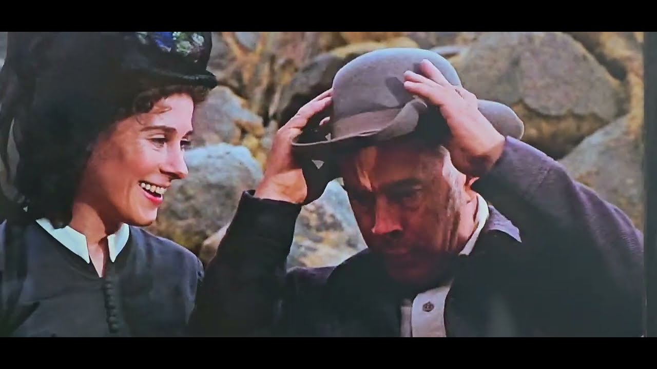Support Your Local Sheriff (1969) Opening credits.. The Funeral Scene.. It's Gold in the Grave.