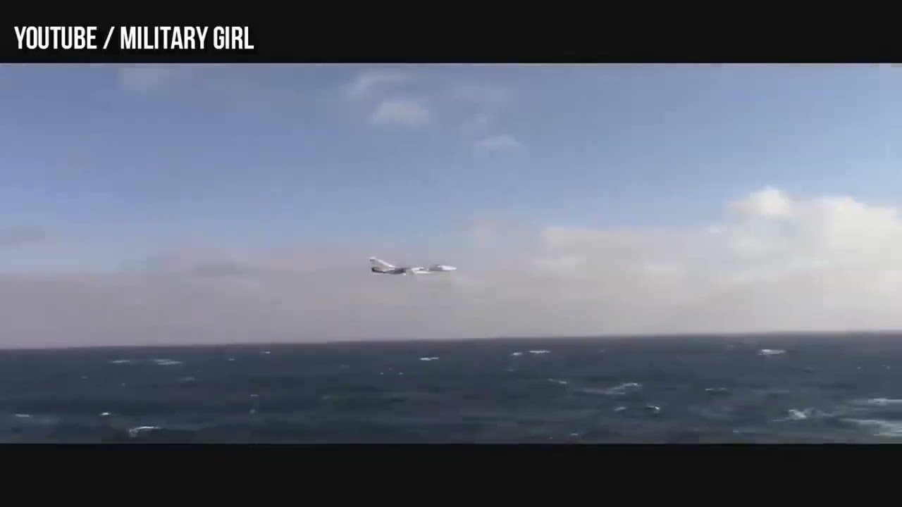 Russian SU 24 flies near the destroyer Donald Cook  Black Sea