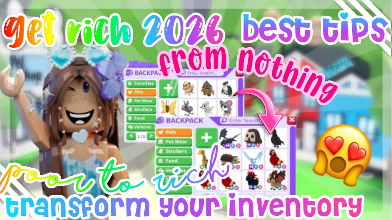 get rich 2026 from nothing! fast and easy #fyp #adoptme #preppy #roblox #fypシ 