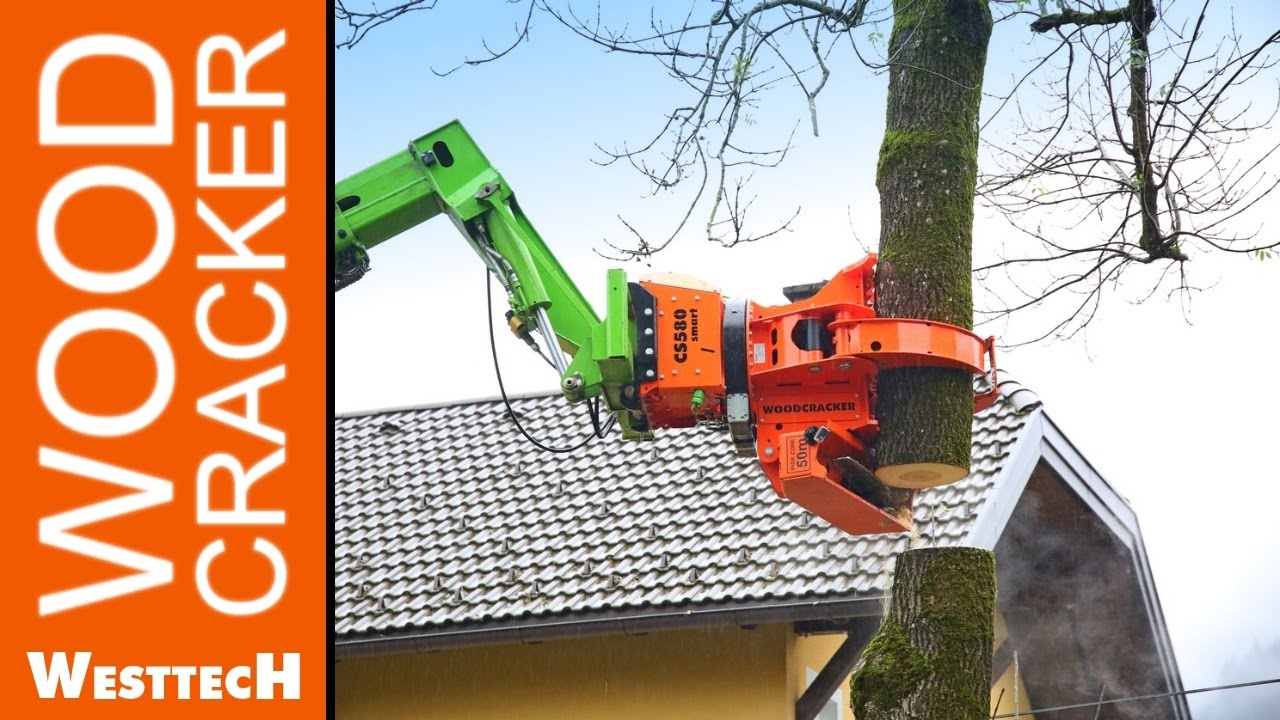 Merlo Roto + Greifersäge Woodcracker CS580smart