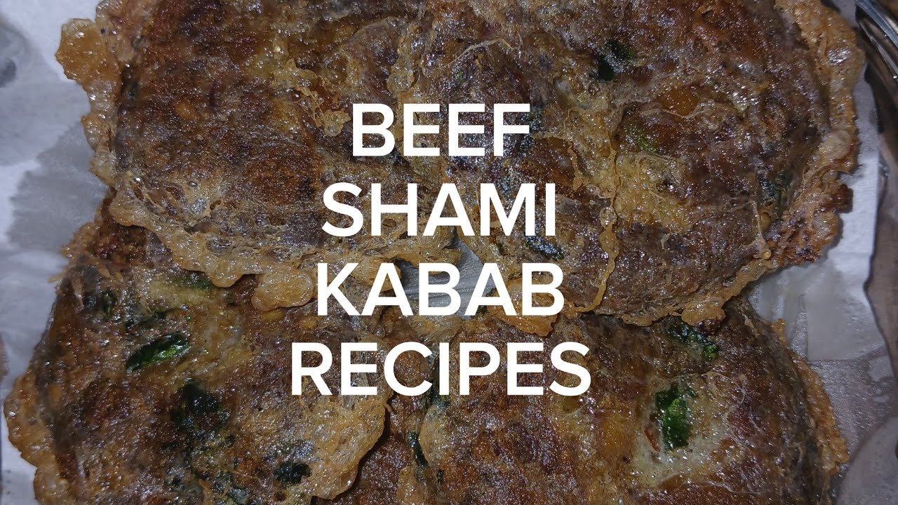 Beef shami kebab recipes #shamikebab Pakistani cooking with soniamalik7222 1k subscribe youtube 