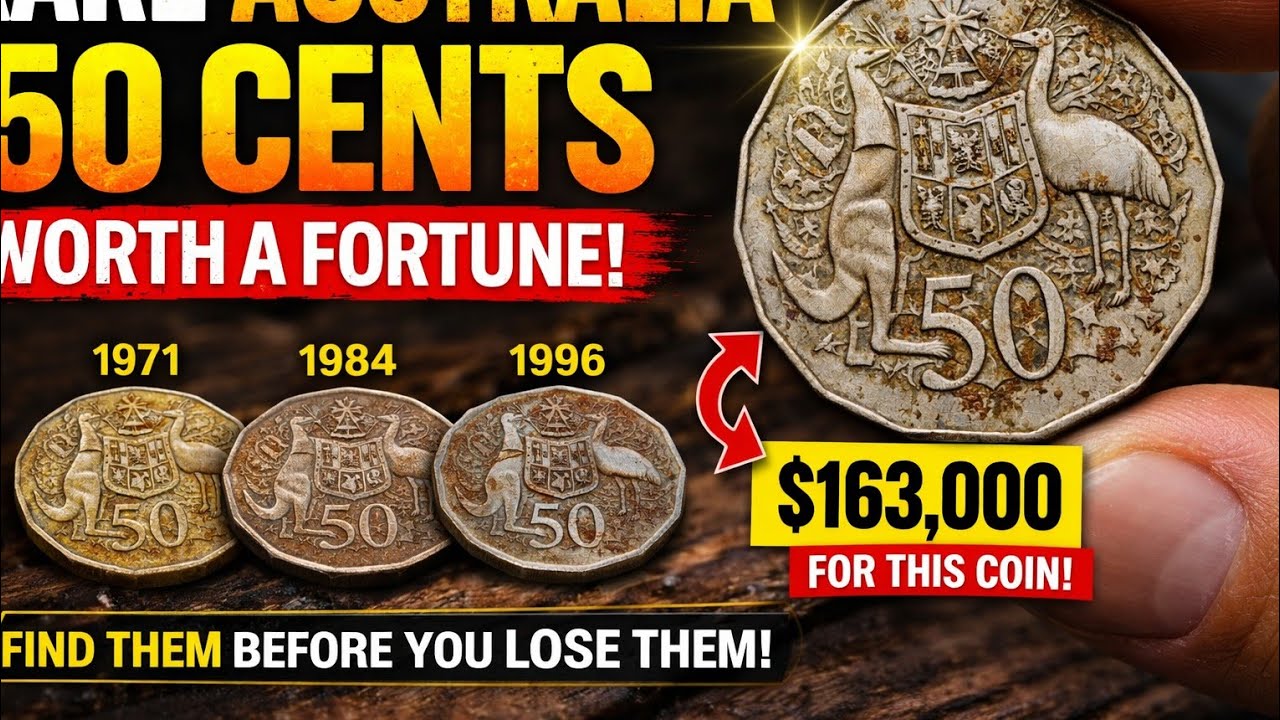 Top 3 Most Valuable Rare Australian 50 Cent Coins Worth Big Money | Do Not Spend These