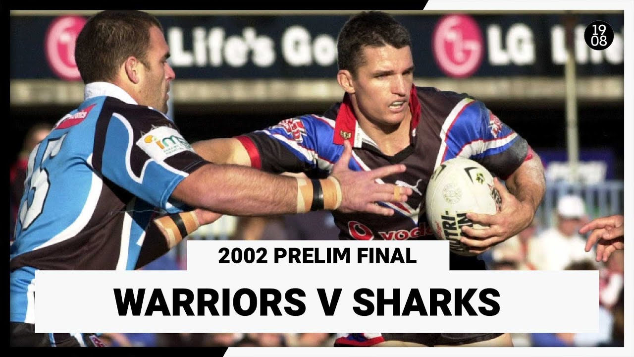 New Zealand Warriors v Cronulla Sharks | 2002 Prelim Final | Full Match Replay | NRL Throwback