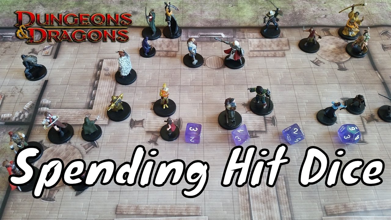 D&D (5e): Spending Hit Dice.