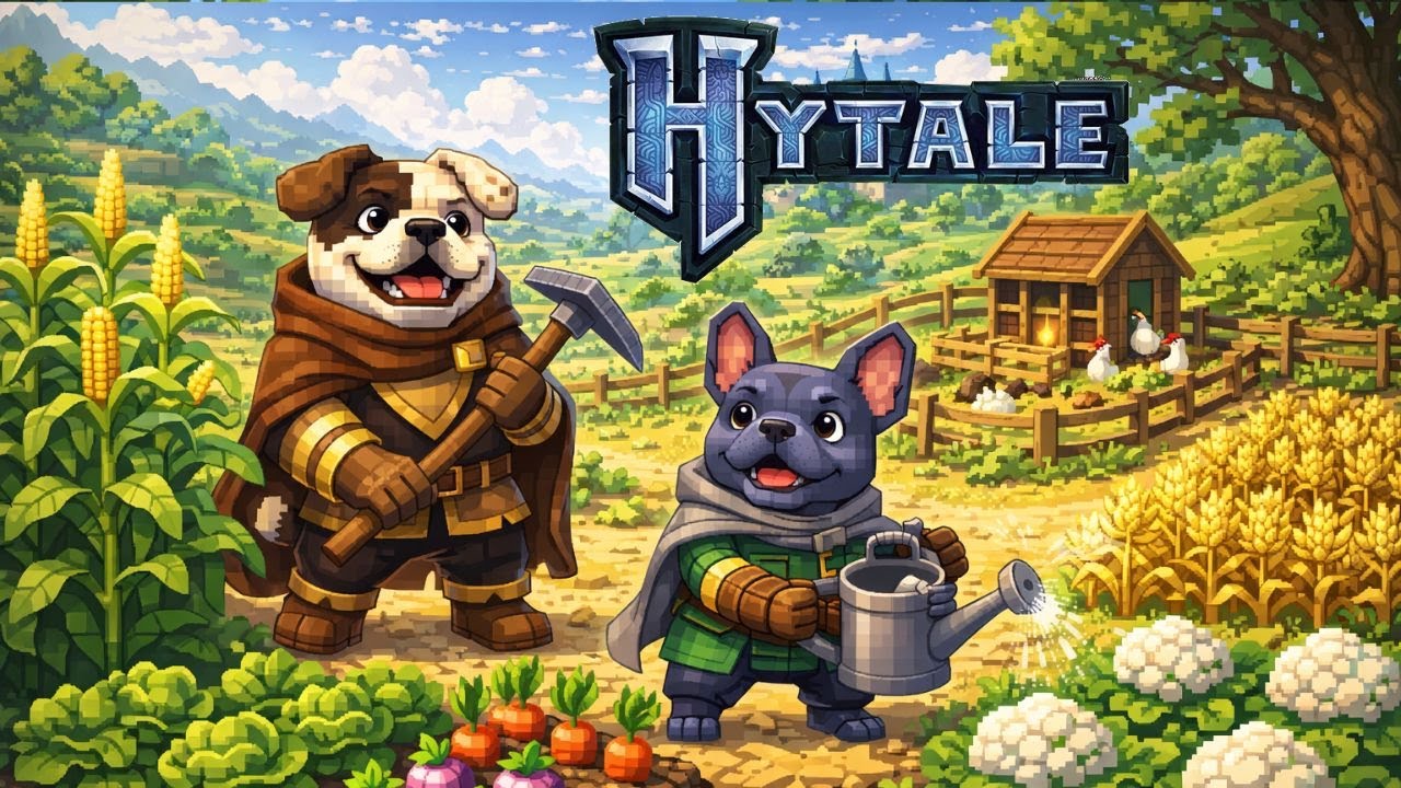LIVE! Hytale! Part 3 - I have a farm now!