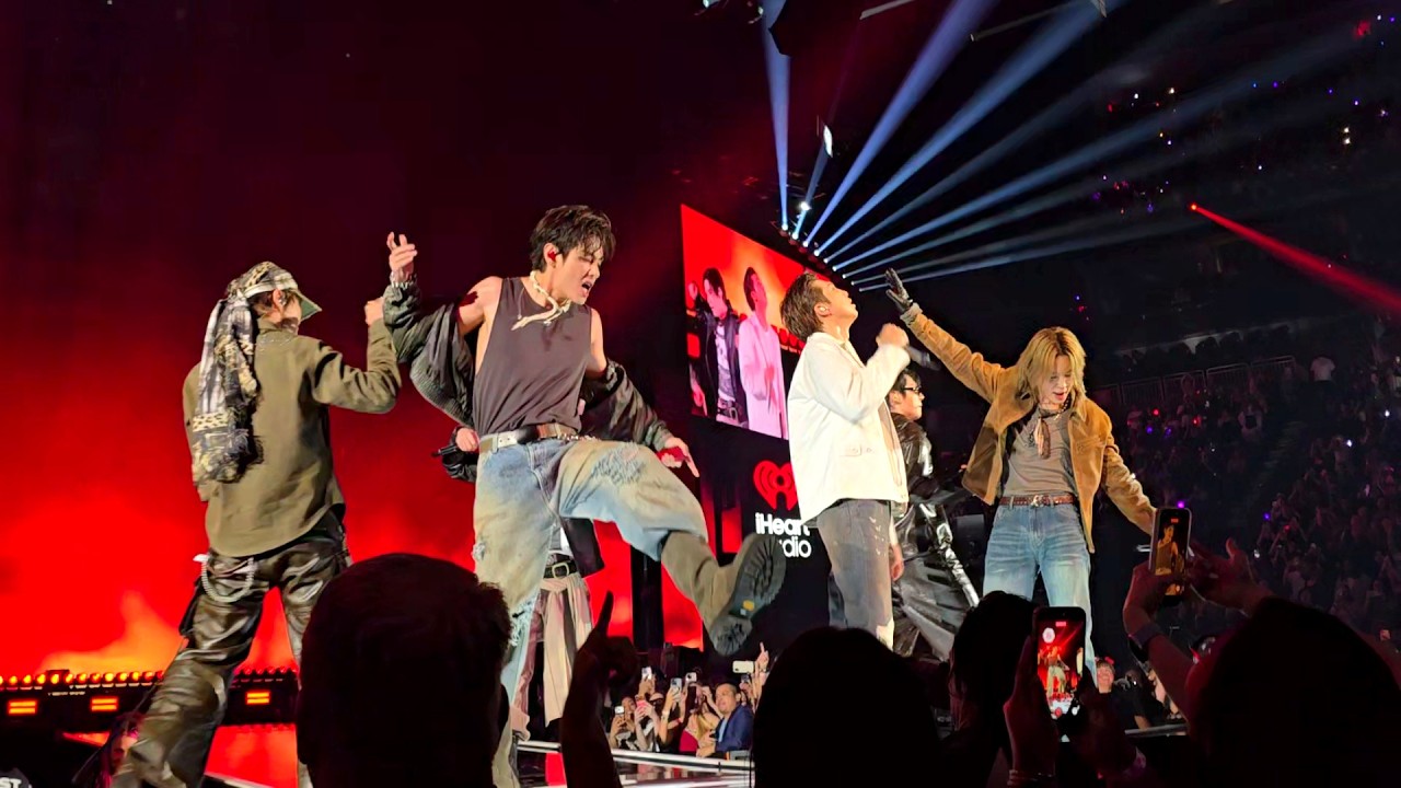 BTS - Mic Drop + FYA @ iHeart Music Festival 2026 [4K Fancam]