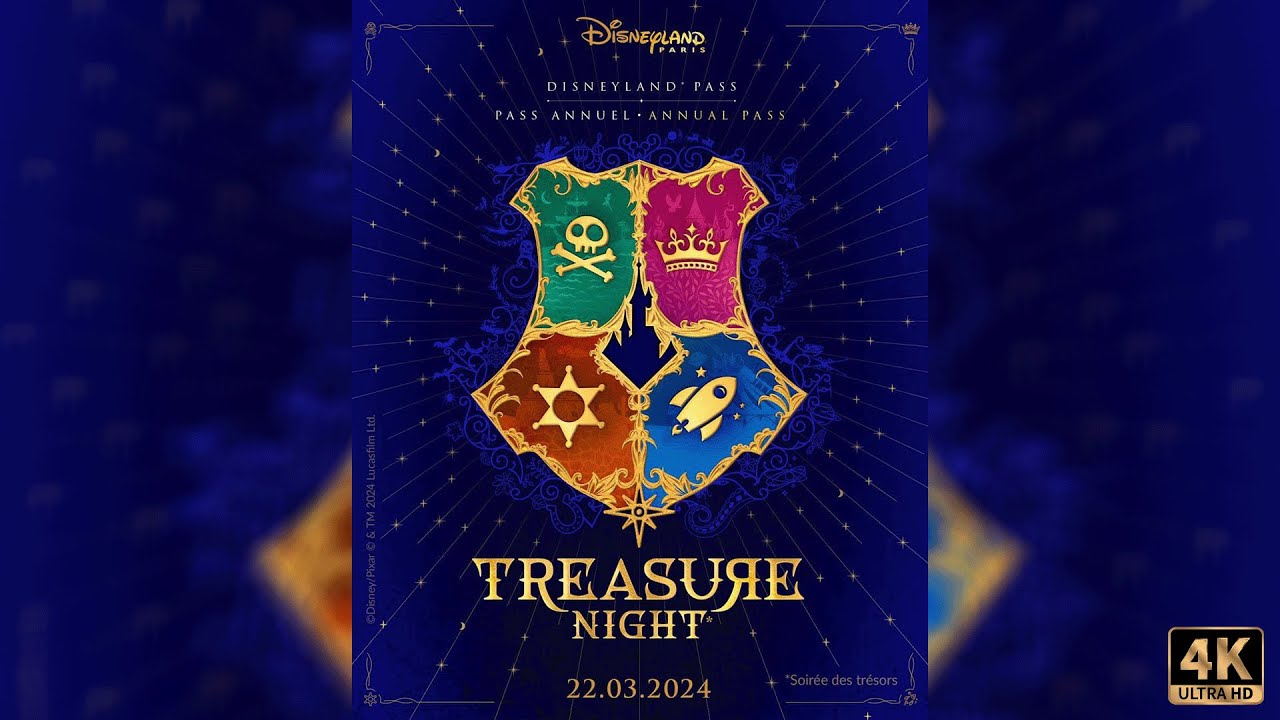 TREASURE NIGHT à DISNEYLAND PARIS ! La soirée Disneyland Pass - Pass Annuel !